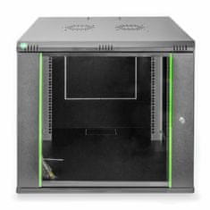Digitus zidni kabinet 9U 505 600x600 črn sestavljen DN-19 09U-6/6-EC-SW