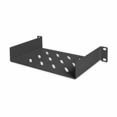 Digitus polica 25cm 1U 150mm črna DN-10 TRAY-1-B
