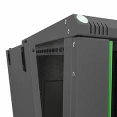 Digitus zidni kabinet 9U 505 600x600 črn sestavljen DN-19 09U-6/6-EC-SW