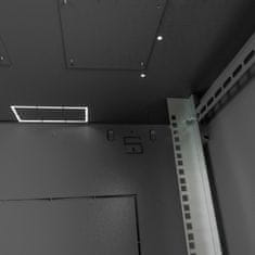 Digitus zidni kabinet 9U 505 600x600 črn sestavljen DN-19 09U-6/6-EC-SW