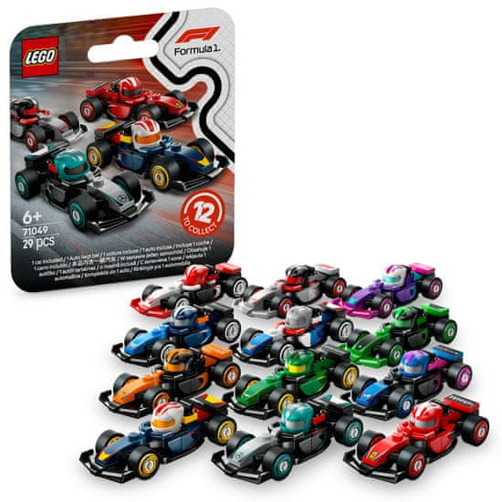 LEGO Ikonični 71049 zbirateljski dirkalni avtomobili F1