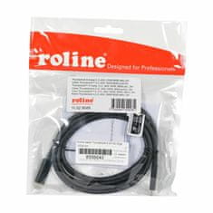 Roline kabel Thunderbolt 4 2m 40 Giga 100W črn