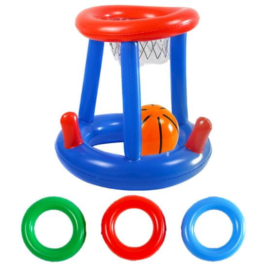 JOJOY® Napihljiv košarkarski koš za bazen | DUNKSPLASH