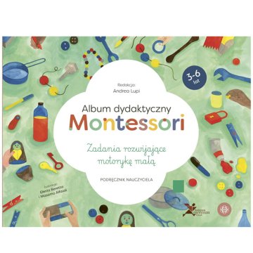 shumee Montessori učni album za učitelje - Naloge za razvoj fine motorike
