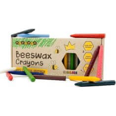 shumee Svinčniki iz čebeljega voska Medenka CLASSIC 3+ (12 barv) 100% naravni
