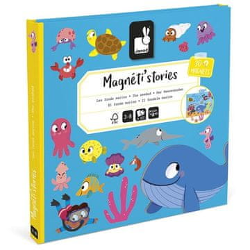 shumee Magnetistories magnetna sestavljanka Podvodni svet, Janod