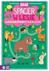 shumee zabavaj se Sprehod po gozdu. Uganke in nalepke