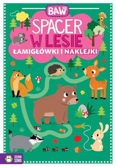 shumee zabavaj se Sprehod po gozdu. Uganke in nalepke