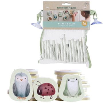 shumee Figurice - penaste nalepke za kopel Forest Friends & Fairy Garden, Little Dutch