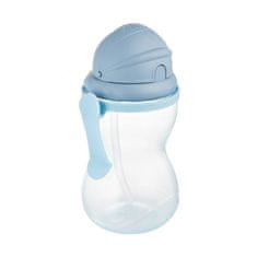 shumee Steklenička z zložljivo silikonsko cevko 370 ml modra, Canpol