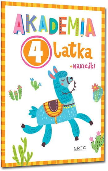 shumee 4-letna akademijska knjiga z nalepkami, Greg