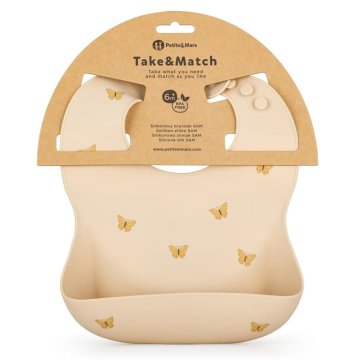 shumee Silikonska oprsnica Take&Match Sand Butterflies, Petite&Mars