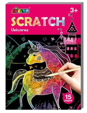 shumee Mini Scratch Art Unicorns, Avenir