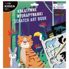 shumee Scratch Art s predlogami živali, Kidea