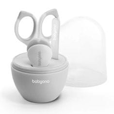 BabyOno Babyono Grey kynsienhoitosetti lapsille