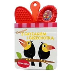 shumee Knjiga z grizalom in ropotuljico - Živali