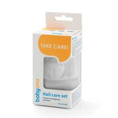BabyOno Babyono Grey kynsienhoitosetti lapsille