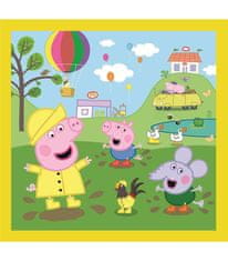 shumee 3v1 Puzzle Peppa's Happy Day 3+