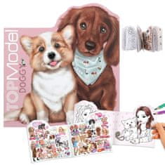 shumee Ustvarjalni komplet Sketchbook Pobarvanka Doggy Dogs, Top Model