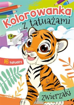 shumee Stran za barvanje tetovaže živali
