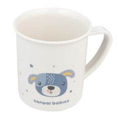 shumee Plastični kozarec z ročajem Cute Animals - Blue Dog, Canpol Babies
