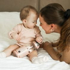 shumee Prenosna otroška steklenička, grelnik vode in mleka - roza, MY BABY BOTTLE