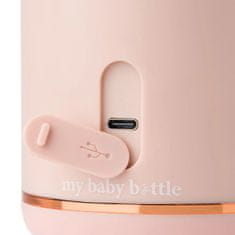 shumee Prenosna otroška steklenička, grelnik vode in mleka - roza, MY BABY BOTTLE