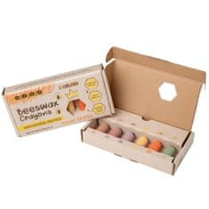 shumee Pastelne barvice iz čebeljega voska Medenka JUNIOR PASTEL 1+ (6 barv) 100% naravne