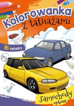shumee Stran za barvanje tetovaže avtomobilov