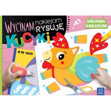 shumee Poučni izrezki - Režem, lepim, rišem - Poniji