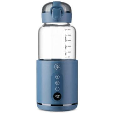 shumee Prenosna otroška steklenička, grelnik vode in mleka - modra, MY BABY BOTTLE
