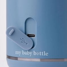 shumee Prenosna otroška steklenička, grelnik vode in mleka - modra, MY BABY BOTTLE