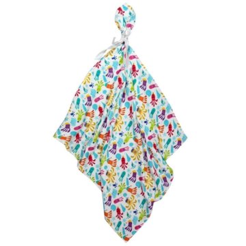 shumee Bambusova plenica 30x30 Octopus, Bamboo Line Texpol