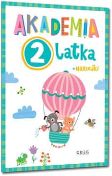 shumee 2-letna akademijska knjiga z nalepkami, Greg