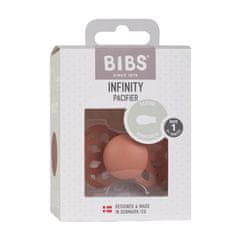 BIBS Silikonska simetrična duda INFINITY S PEACH 0+, Bibs