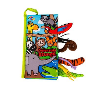 Jolly baby Jungle Animals Tail Book, Jolly Baby