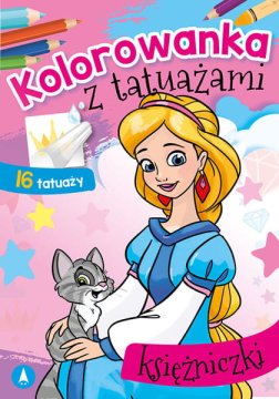 shumee Stran za barvanje tetovaž princes