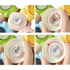 shumee Senzorična igrača Spinner Zamenljiva - čebela, piščanec in zajec, Woopie