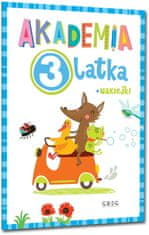 shumee 3-letna akademijska knjiga z nalepkami, Greg