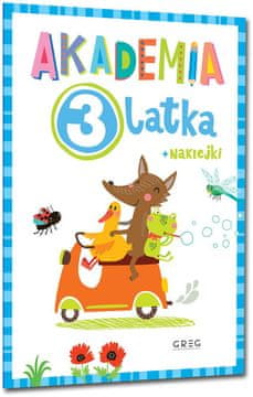 shumee 3-letna akademijska knjiga z nalepkami, Greg
