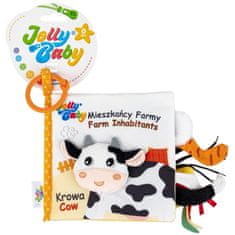 shumee Senzorična knjiga s kolesom Prebivalci kmetije, Jolly Baby