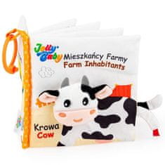 shumee Senzorična knjiga s kolesom Prebivalci kmetije, Jolly Baby