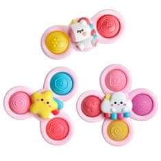 shumee Senzorična igrača Spinner, zamenljiva - roza, Woopie
