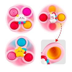 shumee Senzorična igrača Spinner, zamenljiva - roza, Woopie