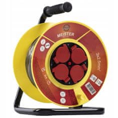 shumee VRTNI PODALJŠEK ZA KOLUT 25M 3X2,5 ELEKTRIČNI VODOODPORN ZA ZUNANJO UPORABO