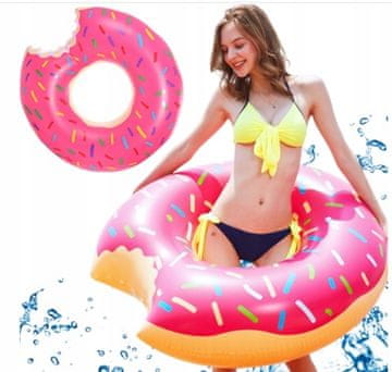 shumee VELIKI ROZA PLAVAČ ZA KROFE 120 CM