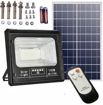 shumee SOLARNA SVETILKA S SENZORJEM 100W kabel 5m 10000mAh