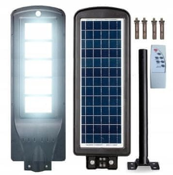 shumee VELIKA ZUNANJA SONČNA LED ULIČNA SVETILKA Z MOČJO 900 W LUČNIM SENZORJEM