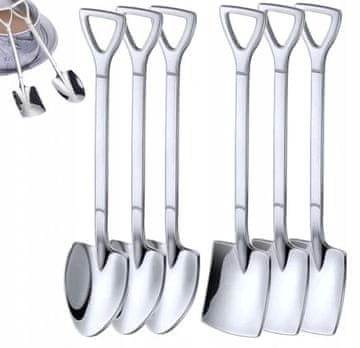 shumee Dekorativne majhne čajne žličke, kmečka žlička, darilni set, 8X