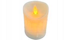 shumee LED vložek za sveče za sveče na baterije, premični plamen 8 cm